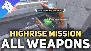 All 19 Weapons amp Items  HIGHRISE MISSION Call of Duty Modern Warfare 3 [upl. by Anilas485]