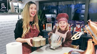 Baking Novies Birthday Cake amp Prepping For The Big Day  Vlogmas Day 5 [upl. by Pollack]