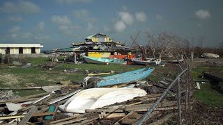 Video Barbuda an island paradise wiped out by Hurricane Irma [upl. by Macswan]