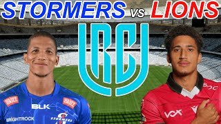 STORMERS vs LIONS URC 2024 Live Commentary [upl. by Prudie]