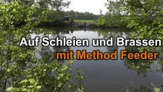 Brassen und Schleienangeln mit Method Feeder [upl. by Whitford]