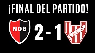 🔴 INSTITUTO VENCIÓ 2 A 1 NEWELLS DE VISITANTE [upl. by Alderson644]