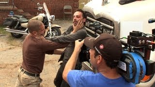 Rick and Shanes Fight Episode 210 Inside The Walking Dead [upl. by Genaro579]