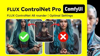 FLUX ControlNet｜Optimal Settings｜ComfyUI｜Workflow Download Installation Setup Tutorial [upl. by Aitram648]