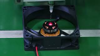 DC Axial Fans DC Blowers Cross Flow Fans Manufacturing How to Oil Lubricant Cooling Fan Motor [upl. by Eldred]