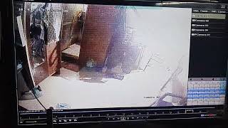 housebreaker around 2000  13 min of time difference tampered cctv using pal software [upl. by Suirradal]