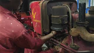 Theepachi amman tractor works Engine oil service video [upl. by France]