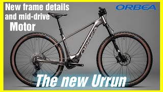 First look The new Orbea Urrun  long range hardtail eMTB with shimanos latest middrive motor [upl. by Lusty]