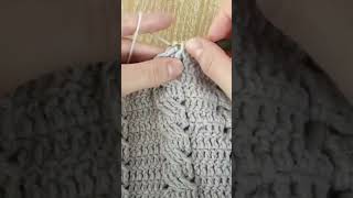 كروشيه crochet crochetlove crochet knitting crocheting crochettutorial stitch غرزة [upl. by Macintosh]