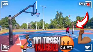 JIGGY HARDEN VS TRASH TALKER😤🏀 [upl. by Laeria]