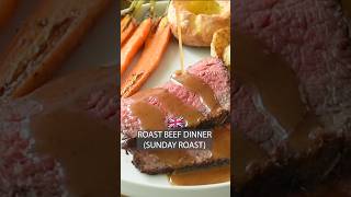 London calling for Sunday roast 🇬🇧 sundayroast roastbeef britishfood [upl. by Igor]