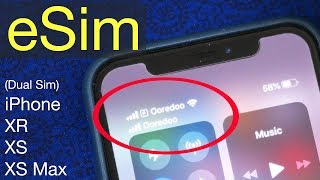 How to Activate eSIM on iPhone 12 XS XS Max and XR  Dual SIM [upl. by Cacilie]