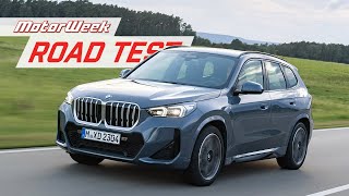 2023 BMW X1  MotorWeek Road Test [upl. by Linzy]