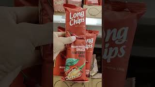 Long Chips Mashed Potato Snack Thai Sweet Chili shortsvideo shortvideo asmr [upl. by Helga]