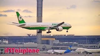 Bangkok Suvarnabhumi Airport Plane Spotting Landing A319 A320 A330 B747 B777 [upl. by Yraeht]