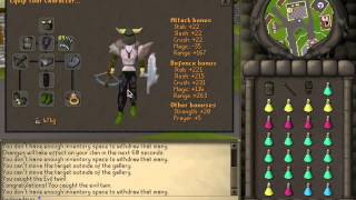 Fight CavesFire Cape Guide Guthans with Rune Crossbow [upl. by Yks]