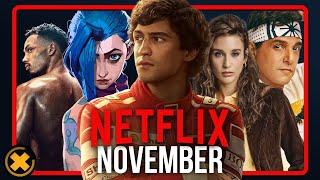 NETFLIX Serien Neu im November  SerienFlash [upl. by Meggs]