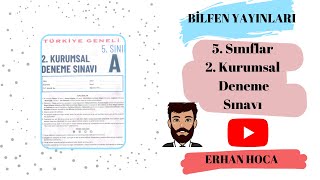 BİLFEN YAYINLARI 5 SINIFLAR KURUMSAL 2 DENEME SINAVI [upl. by Acinelav]