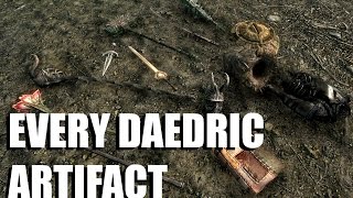 Every Daedric Artifact amp How To Get Them  Skyrim Special Edition [upl. by Alfy]