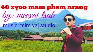 40 xyoo mam phem nraug by meexai tsab newsong nkauj tawm tshiab 20242025 [upl. by Snevets]