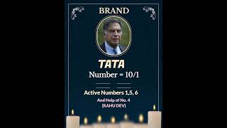 RATAN TATA श्रद्धांजली  Gem Ratan tata great honest numerology education tatacoffee motor [upl. by Nnaed]