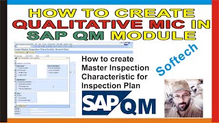 How to create Qualitative MIC in SAP SAP QM tutorial in detail first time [upl. by Kylynn911]