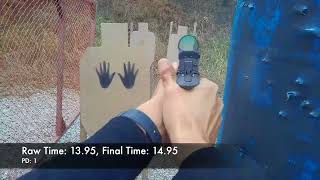 MATCH  Monthly IDPA Toy Drive Match at BGSL  Carry Optics Marksman [upl. by Bennir]