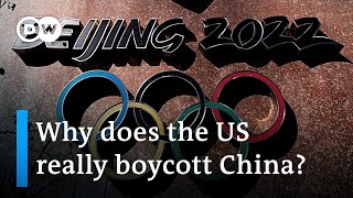 US announces diplomatic boycott of the 2022 Beijing Winter Olympics  DW News [upl. by Nitsrek]