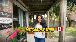 My Garden Tour in Canada 🇨🇦 🍁 🍃 [upl. by Iruam]