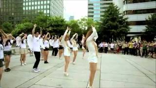 AOA FLASH MOB EVENT ELVIS 日本語字幕 [upl. by Ennyroc97]