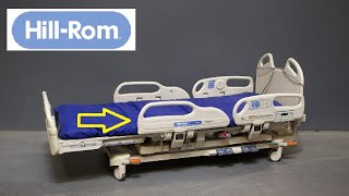 How to LOWER or Raise HillRom Hospital Bed Side RAIL Assy VersaCare Centra CareAssist Siderail [upl. by Okimik]