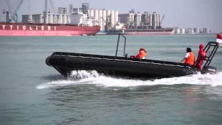 Success Sea Trial Scuba Replacement HDPE Boat Made in Jasalindo [upl. by Ramses]