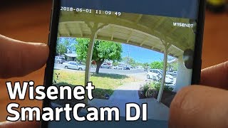 Wisenet Smartcam D1 review  TechHive [upl. by Ralleigh]