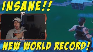 CIZZORZ REACT TO WORLD RECORD FORTNITE DEATHRUN 317 [upl. by Tonry]