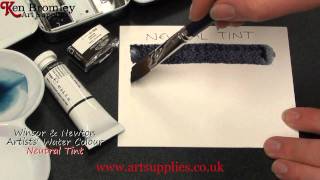 Winsor amp Newton Artists Water Colour paint Neutral Tint 430 Series 1 [upl. by Marden]