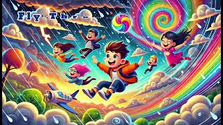 Fly Through the Stormy Sky  Wiggle Waggle Melodies  Kids Club 1195 [upl. by Rednirah]