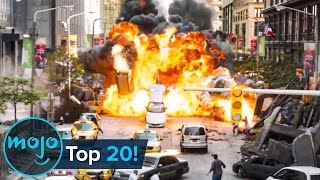 Top 20 Best City Destruction Scenes in Movies [upl. by Goulder384]