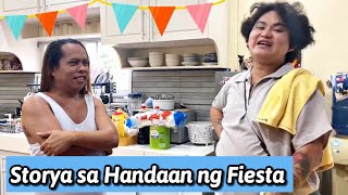 Storya sa handaan ng fiesta ni bakang😘binonyag nya na [upl. by Adnohsed]