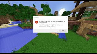 ✅ Fix Minecraft glfw error 65542 wgl the driver does not appear to support opengl tlauncher [upl. by Ahaelam]