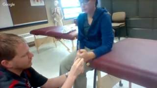 Forearm supination goniometry [upl. by Noivert]