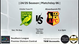 Hitchin Town vs Alvechurch 070924 [upl. by Yee]