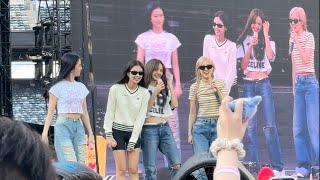 4K HDR Crazy Over You Blackpink Soundcheck Born Pink Encore MetLife Day 1 MetLife Stadium 081123 [upl. by Euk]