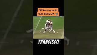 BILL ROMANOWSKI FILM SESSION nflhistory denverbroncos sanfrancisco49ers [upl. by Ennairam]