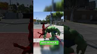 HULK AND DEADPOOL FIGHT en GTA 5 gta gtav grandtheftauto mexico español gtaonline gaming [upl. by Gorlicki]