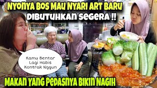 NYONYA BOS MAU AMBIL ART BARU‼️ANGGUN FHINIS KONTRAK⁉️PEDASNYA BIKIN NAGIH [upl. by Cornish391]