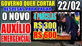 Governo quer CORTAR despesas para pagar o novo auxílio emergencial [upl. by Hernandez]