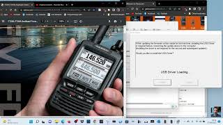 YAESU FT2D FIRMWARE UPDATE PDN mode DGIDMode Latest [upl. by Nilam88]