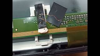 How to Fix LED LCD TV with horizontal amp vertical lines on the screen [upl. by Milissa]