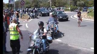 Harley Davidsons Rock PortGrimaud france frankrijk [upl. by Ecirpac]