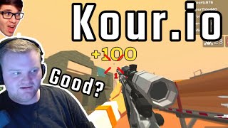 Krunkerio vs Kourio A Pro io Gamer Perspective [upl. by Xirtaeb]